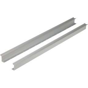 Schneider Electric NS35 Raised DIN Rail; Perforated; Aluminum; 1m Length